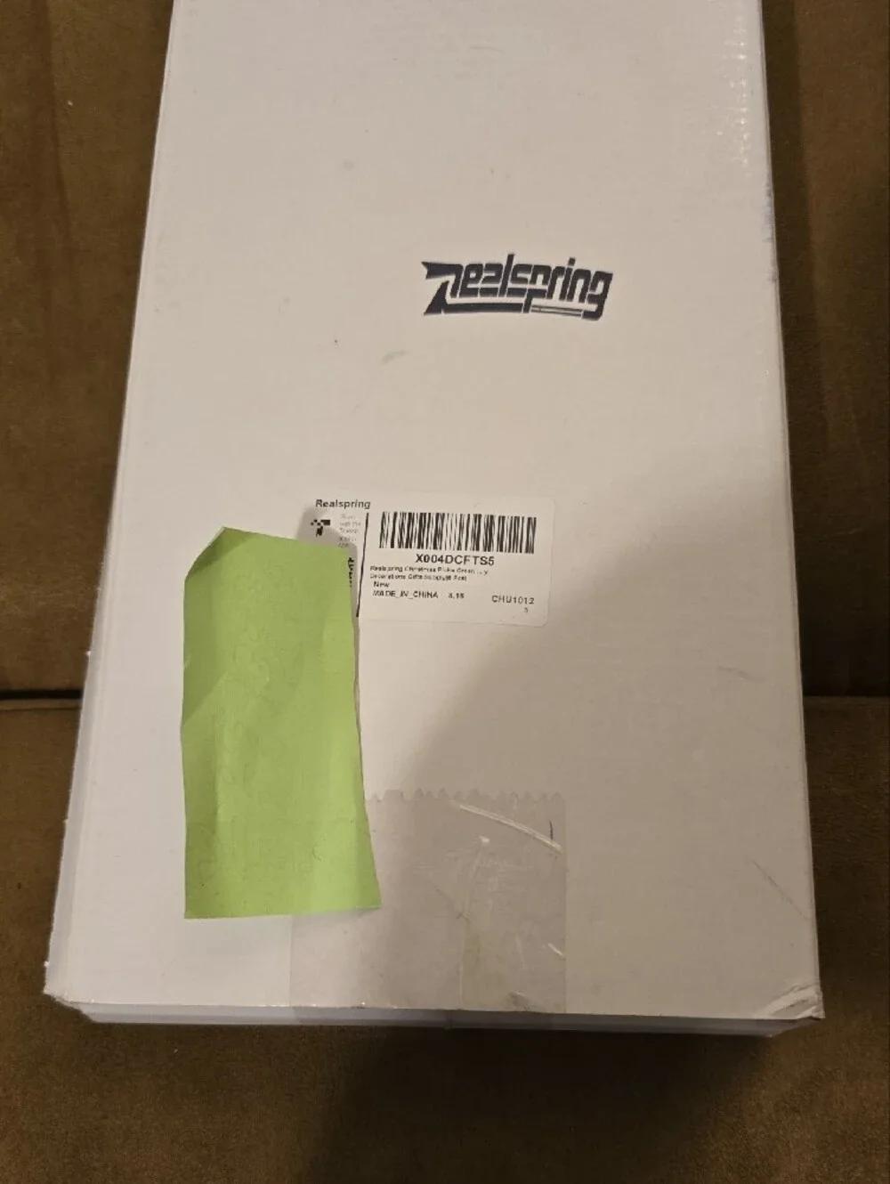 Lime Green Fluffy Christmas Tree Picks - Set of 6. Grinch Theme. NWT.